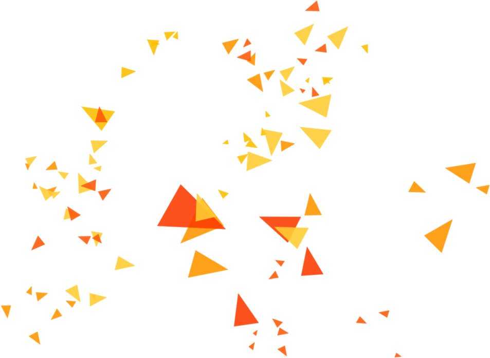 set of floating triangles